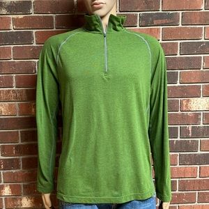 Cloudveil‎ Green Quarter Zip Pullover Size XL